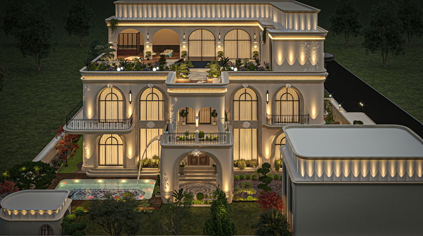 Parsvanath Exotica, Gurugram — residential bedroom interior by SD Interiors